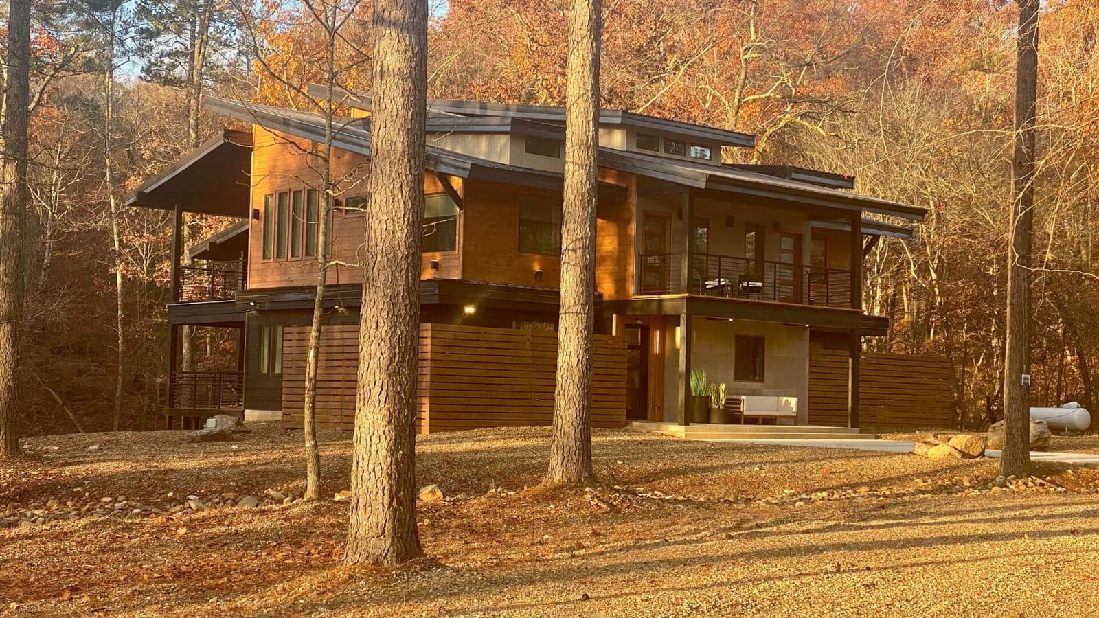Cabin setting photographed for the earlier We Sell Broken Bow site; not a current listing